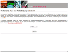 Tablet Screenshot of db.photonicnet.de